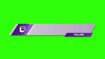 Twitch Follow Stock Video Footage for Free Download