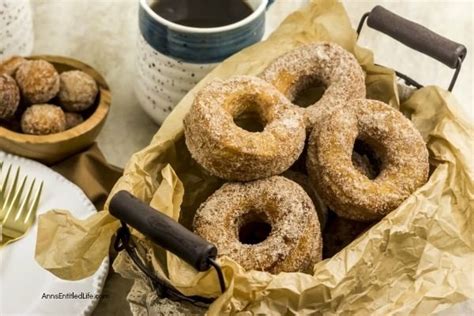 Easy Homemade Cinnamon Sugar Donuts Recipe