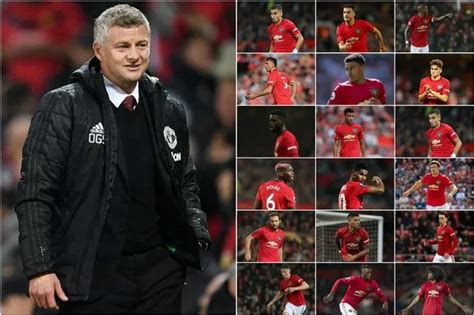 All 34 players used by Ole Gunnar Solskjaer in 39 games at Manchester ...