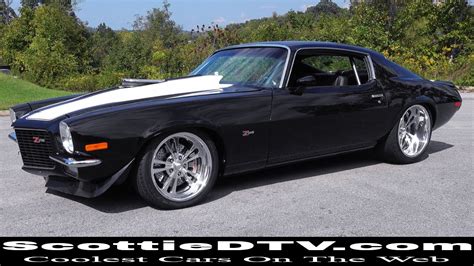 1970 Chevrolet Camaro Pro Street Steve Holcomb Pro Auto Custom Interiors - YouTube