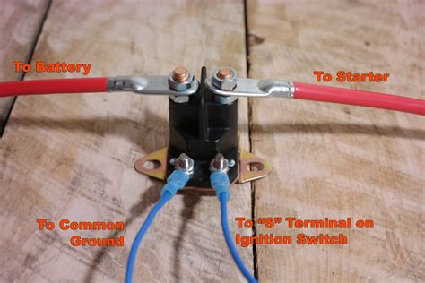 Mower Solenoid Wiring Diagram