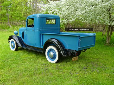 1935 Chevy 1 / 2 Ton Pick Up Truck Very Solid Older Restoration Hot Rod?