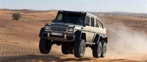 Mercedes Benz G63 AMG 6X6, el rey del todo terreno | Pruebaderuta.com