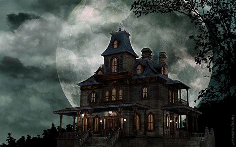 Pin on Haunted House for Halloween Wallpapers