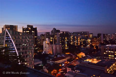 Orchard Road Night View From Orchard Central Rooftop Garde… | Flickr