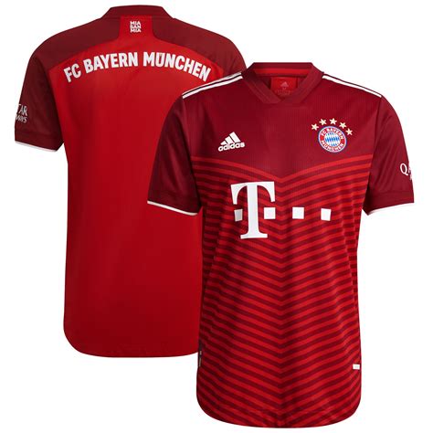 FC Bayern Home Authentic Shirt 2021-22