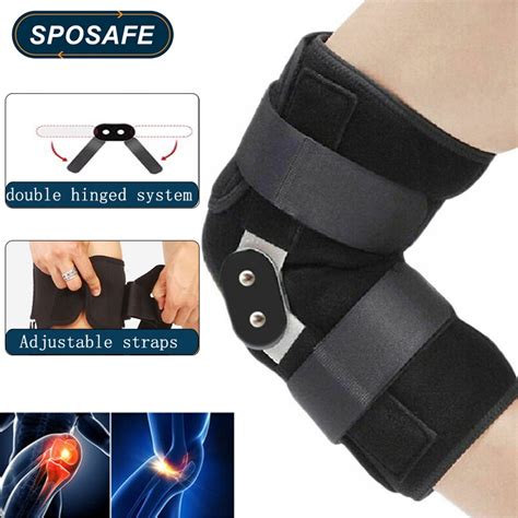 SPOSAFE 1Pcs Knee Brace Support Sleeve for Arthritis, ACL, Meniscus ...