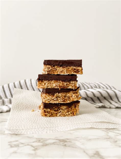 Chocolate Oat Bars - Live Simply Healthy