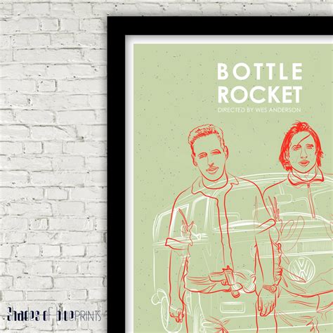 Bottle Rocket movie poster Wes Anderson 1996 | Etsy