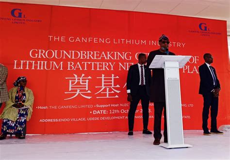 Ganfeng Lithium starts construction of US$250M lithium processing plant ...