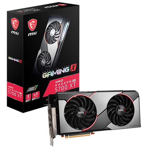 Buy MSI Radeon RX 5700 XT Gaming X 8GB [RX-5700-XT-GAMING-X] | PC Case ...