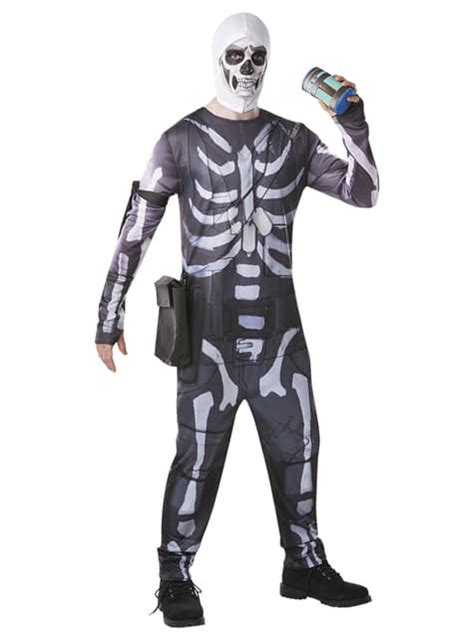 Fortnite Skull Trooper costume for adults. Express delivery | Funidelia