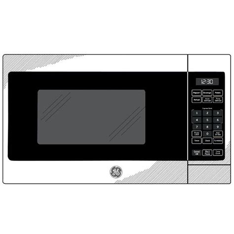 GE® 0.7 Cu. Ft. Capacity Countertop Microwave Oven, Stainless - Walmart.com