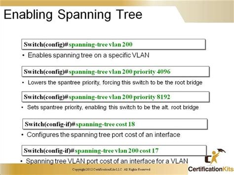 Cisco CCNP SWITCH STP(Spanning Tree Protocol)