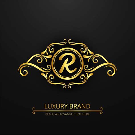 Modern luxury brand logo background 236297 Vector Art at Vecteezy