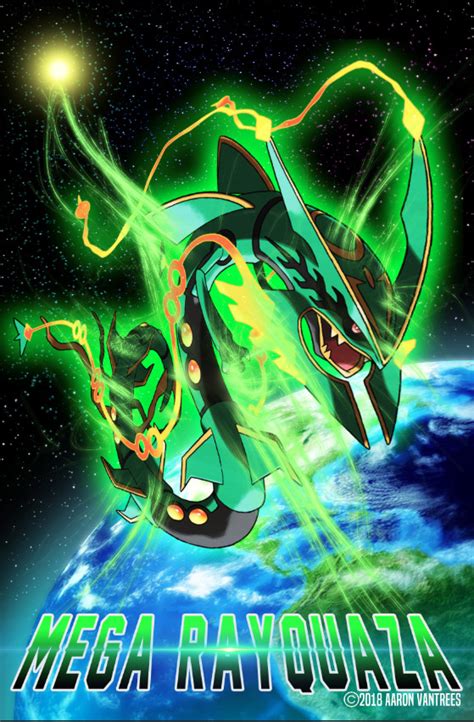 ArtStation - Mega Evolution Rayquaza