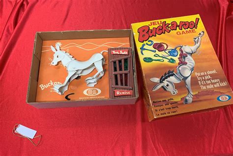 Vintage Buckaroo Game. Complete Box has Great Graphics