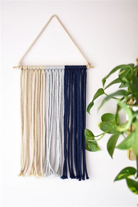 Add Some Boho Spirit With These 21 Macrame Hanging Wall Patterns