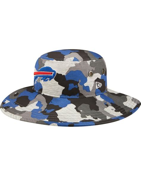 KTZ Buffalo Bills Training Camp 2022 Sideline Panama Camouflage Bucket ...