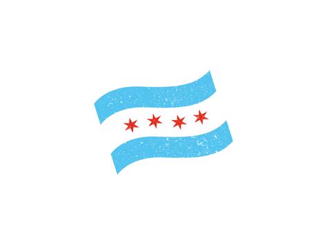 Chicago Flag Vector at GetDrawings | Free download