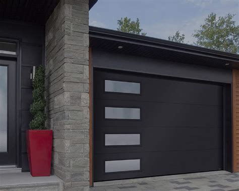 Black Garage Door with Windows: Embrace Elegance & Modernity