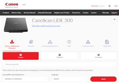 Canon LiDE 300 Scanner Driver Download and Update | TechPout