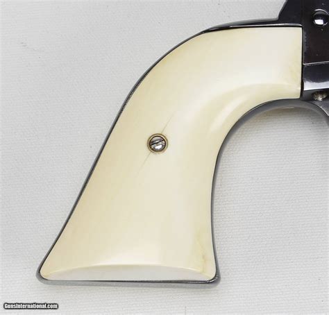 RUGER NEW MODEL BLACKHAWK, 45Colt/45ACP, "1973" CUSTOM IVORY GRIPS