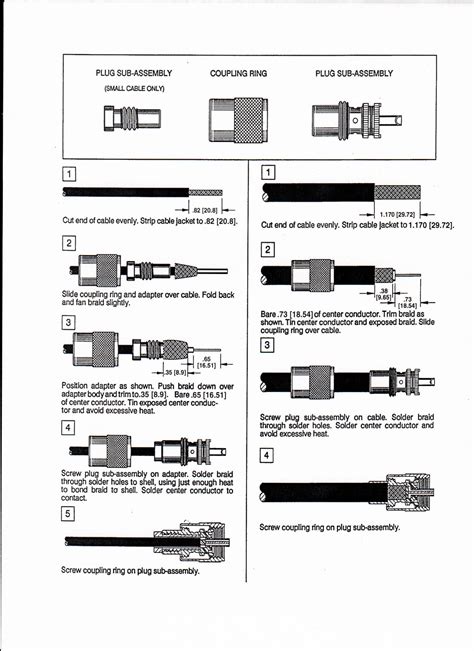 PL259 type Connectors Male