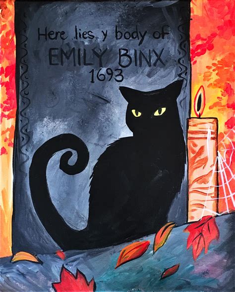 Hocus Pocus: Binx! - Paint and Sip Event