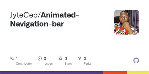 GitHub - JyteCeo/Animated-Navigation-bar