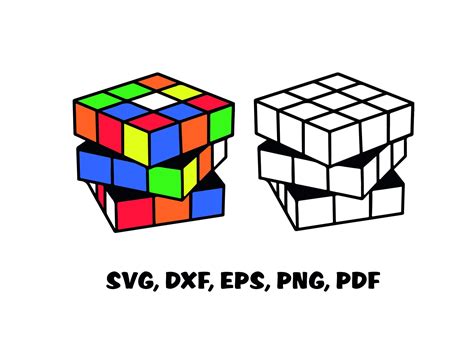 Rubik's Cube Vector | lupon.gov.ph