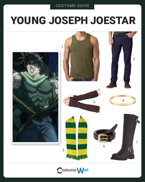 Dress Like Young Joseph Joestar Costume | Halloween and Cosplay Guides