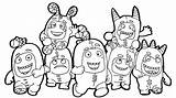 8  Best Oddbods sketch template