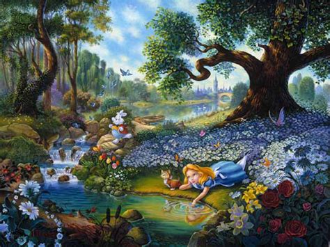 Disney Alice in Wonderland Wallpaper - WallpaperSafari