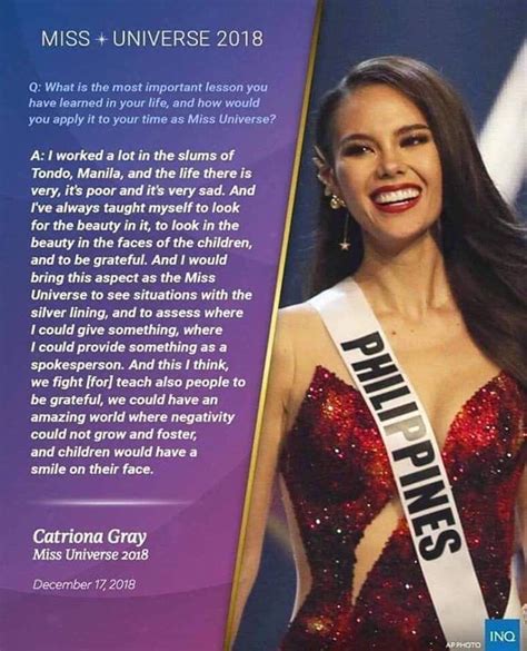 Catriona Elisa Gray, Miss Universe 2018 | Miss philippines, Miss ...