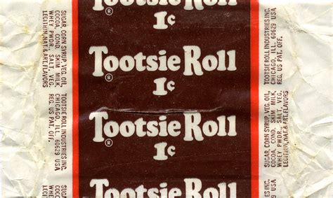 1-cent Tootsie Roll Wrapper - 1970's | I don't come across t… | Flickr