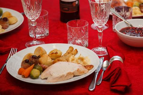 Christmas Dinner Table Free Stock Photo - Public Domain Pictures