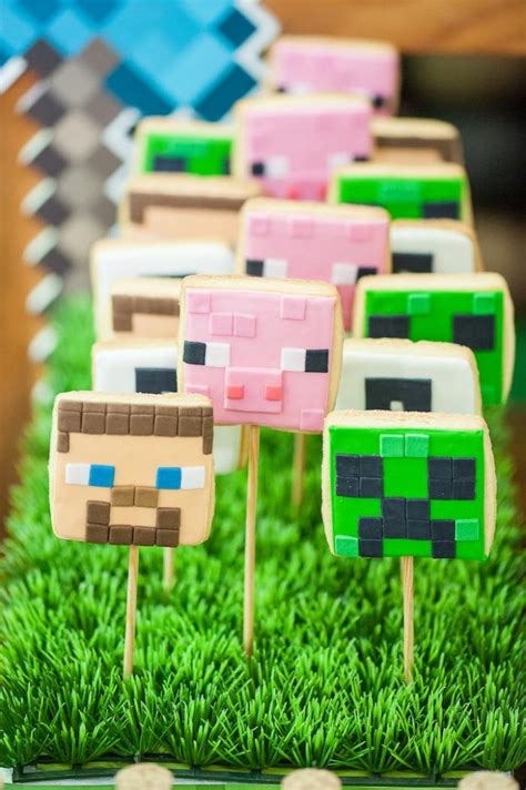 Kara's Party Ideas Minecraft Balloon Party | Kara's Party Ideas