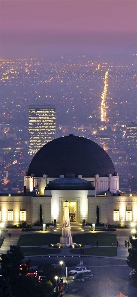 1242x2688 griffith observatory, los angeles, california Iphone XS MAX ...