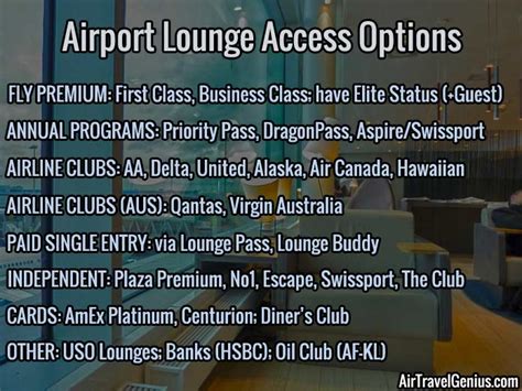 How To Get Airport Lounge Access - The Ultimate Guide