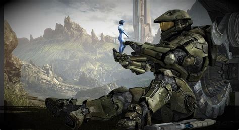 The MasterChief John-117 with Cortana by navie9888ch on DeviantArt