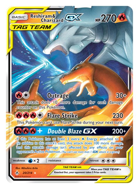 Charizard Pairs With Fire-type Legendary for Powerful New Tag Team GX ...