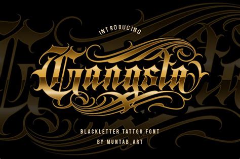 30+ Badass Gangster Fonts That Will Give You Major Street Cred | HipFonts