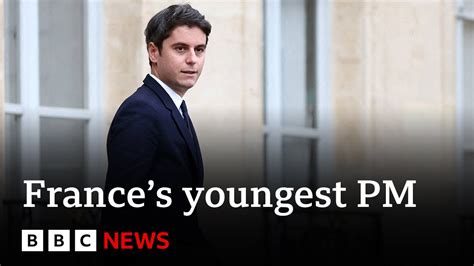 Gabriel Attal becomes France’s youngest prime minister | BBC News - World News