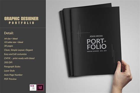 Portfolio Layout | Graphic Designer Portfolio Template