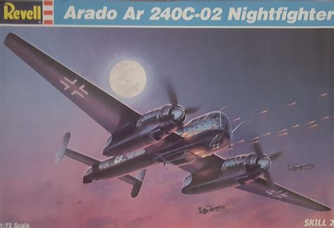 Arado Ar 240 Scale Models - Destination's Journey