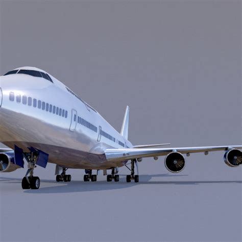 Boeing 747 3D Model - Realtime - 3D Models World