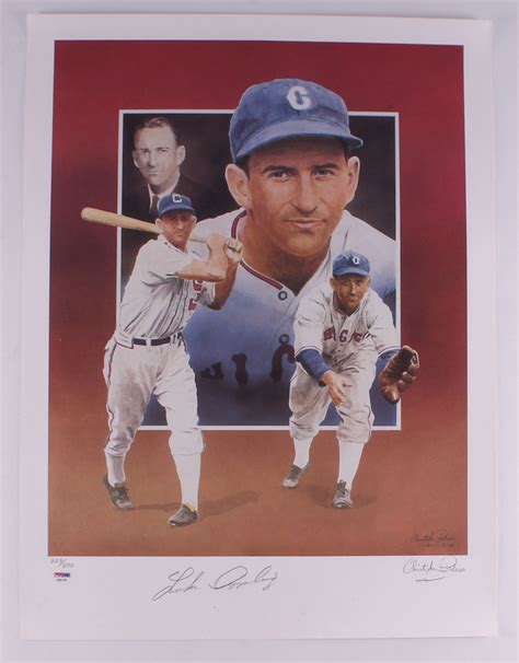 Luke Appling Signed LE White Sox 18x24 Lithograph (PSA COA) | Pristine ...