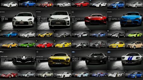 Gran Turismo Sport | All Cars 338 Full List Finals (Including DLC & Special Cars) [4K PS5] - YouTube