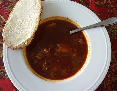 Authentic German Goulash Soup Recipe from my Mother's Kitchen